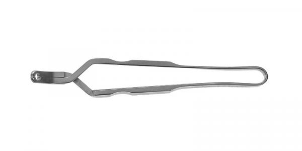 Self holding screw forceps